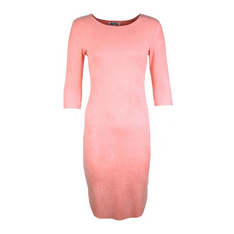 Roze suede jurk roze-suede-jurk-34