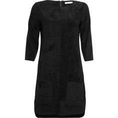 Suedine jurk zwart suedine-jurk-zwart-62_9