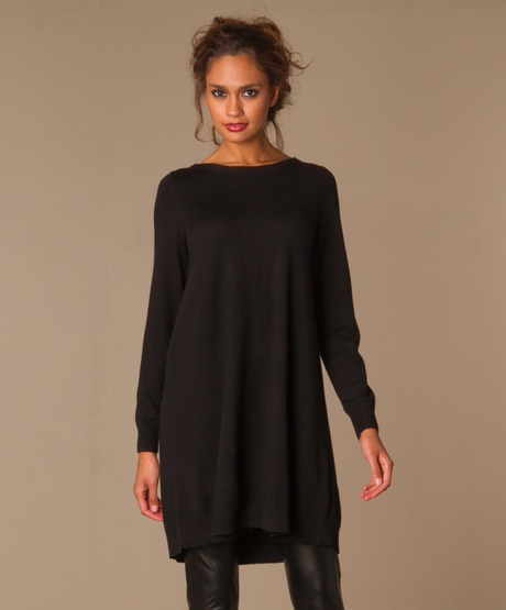 Zwarte sweater jurk zwarte-sweater-jurk-01_17