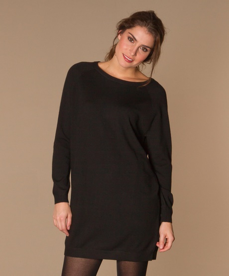 Zwarte sweater jurk zwarte-sweater-jurk-01_7
