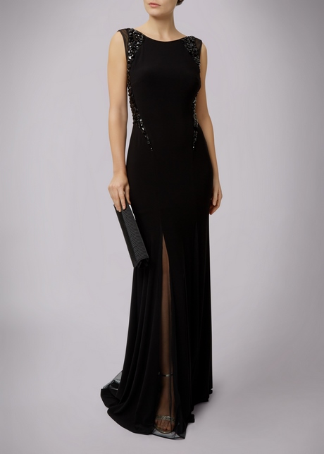 Zwarte lange gala jurk zwarte-lange-gala-jurk-40_6