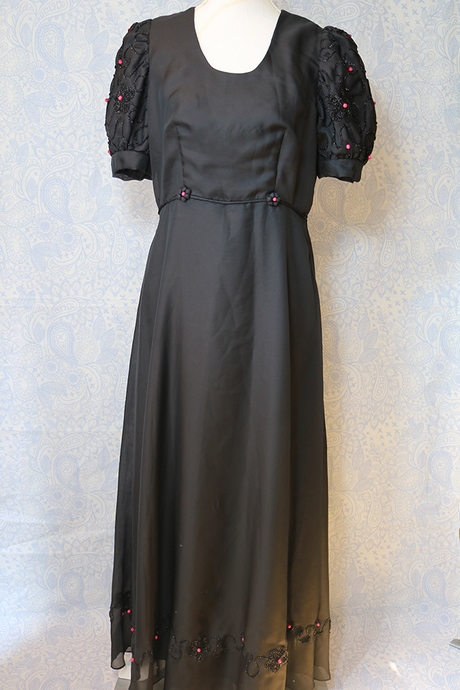 Zwarte vintage jurk zwarte-vintage-jurk-20_8