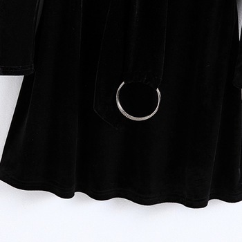 Zwarte vintage jurk zwarte-vintage-jurk-20j