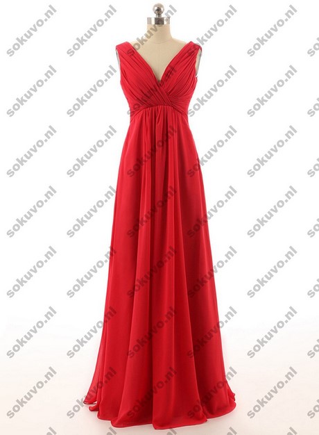 Bruidsmeisje jurk rood bruidsmeisje-jurk-rood-72_2