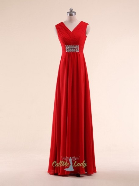 Bruidsmeisje jurk rood bruidsmeisje-jurk-rood-72_5