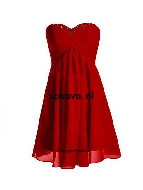 Bruidsmeisje jurk rood bruidsmeisje-jurk-rood-72_7