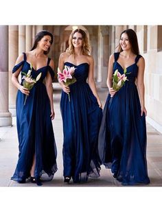 Bruidsmeisjes jurken blauw bruidsmeisjes-jurken-blauw-25