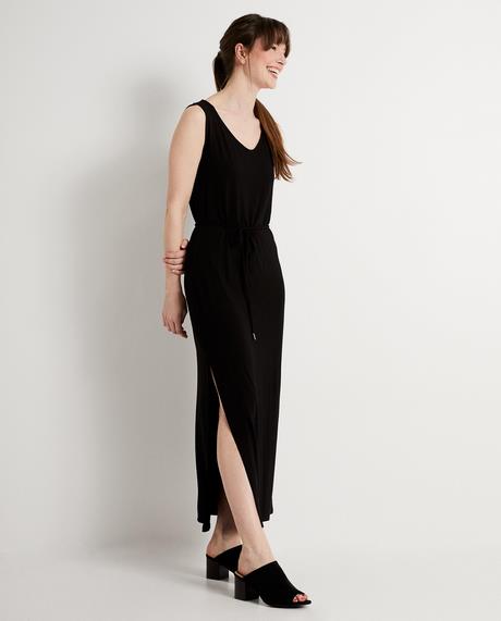 Maxi jurk zwart met split maxi-jurk-zwart-met-split-07_9