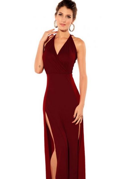 Rode lange jurk met split rode-lange-jurk-met-split-48