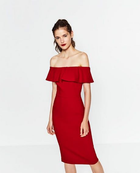 Zara rode jurk zara-rode-jurk-90_8