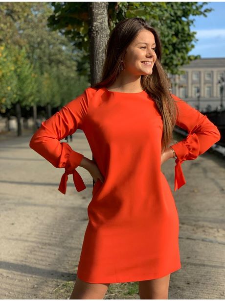 Oranje jurk lange mouw oranje-jurk-lange-mouw-31_12