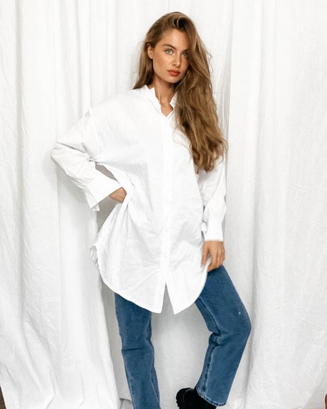 Oversized witte blouse jurk oversized-witte-blouse-jurk-99_10