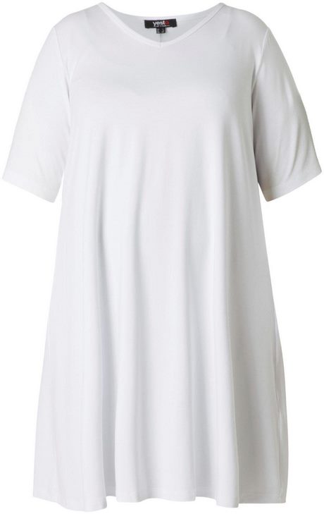 Shirt jurk wit