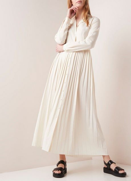 Witte lange blouse jurk witte-lange-blouse-jurk-77_16