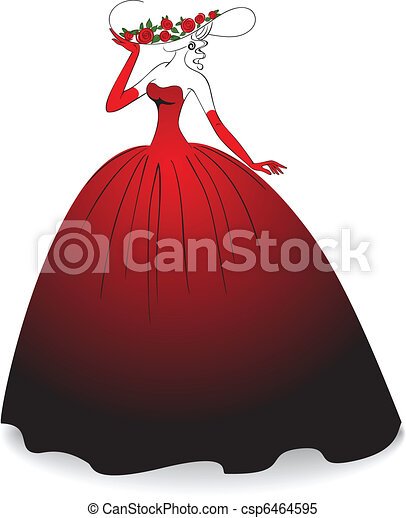 Dame in rode jurk dame-in-rode-jurk-98_4