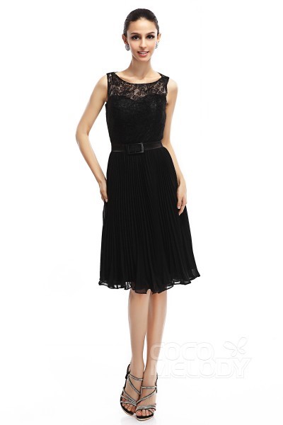 Knie lengte zwarte jurken knie-lengte-zwarte-jurken-16_10