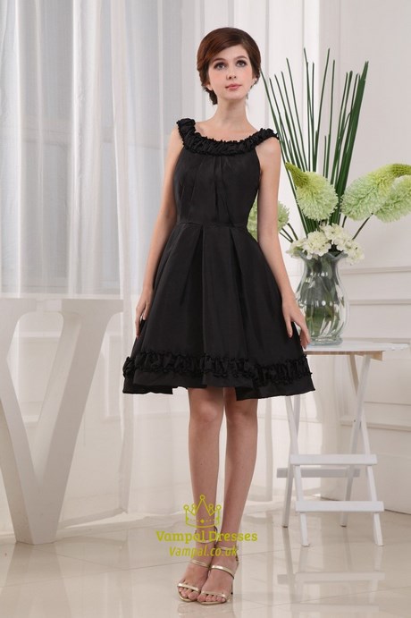 Knie lengte zwarte jurken knie-lengte-zwarte-jurken-16_13