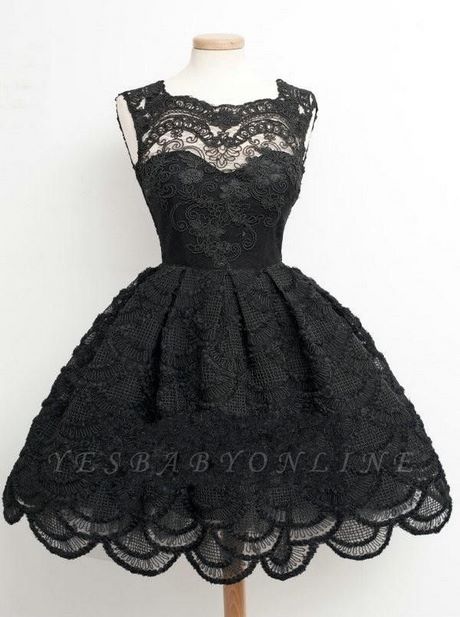 Knie lengte zwarte jurken knie-lengte-zwarte-jurken-16_5