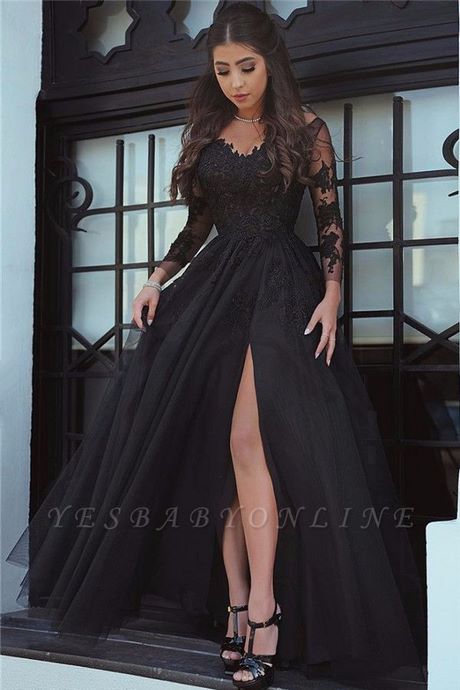 Lange zwarte prom jurk lange-zwarte-prom-jurk-09_6
