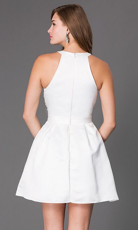 Witte flare jurk witte-flare-jurk-14