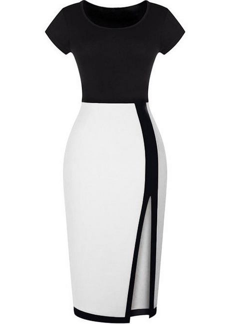 Zwart witte jurk zwart-witte-jurk-37