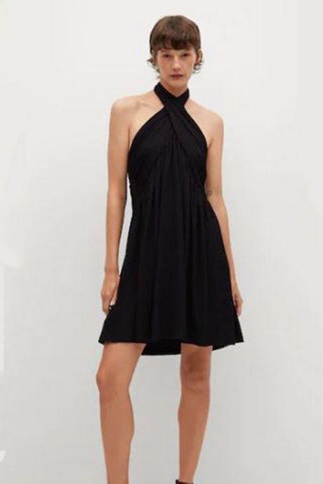 Zwarte halter jurk zwarte-halter-jurk-92