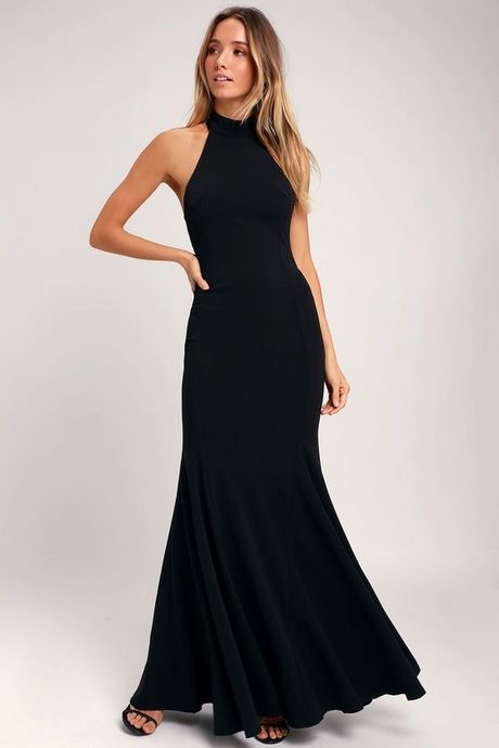 Zwarte halter jurk zwarte-halter-jurk-92