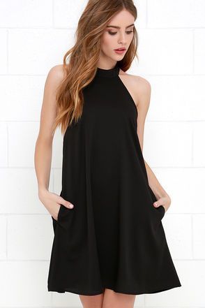 Zwarte halter jurk zwarte-halter-jurk-92_9