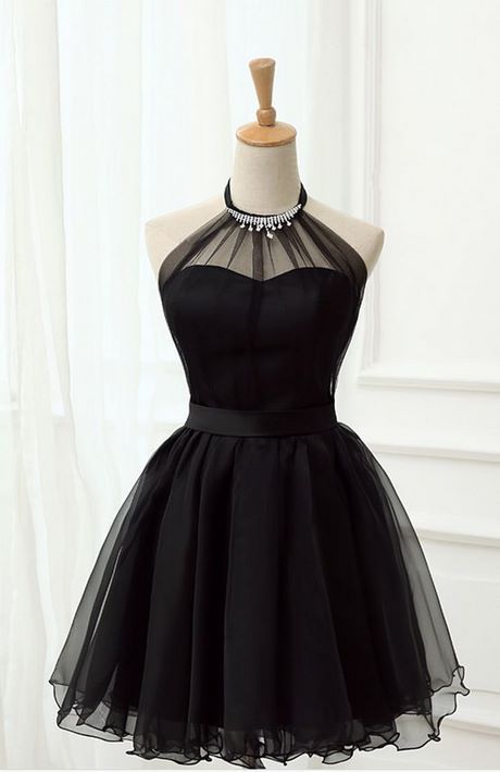 Zwarte korte jurken zwarte-short-66_2