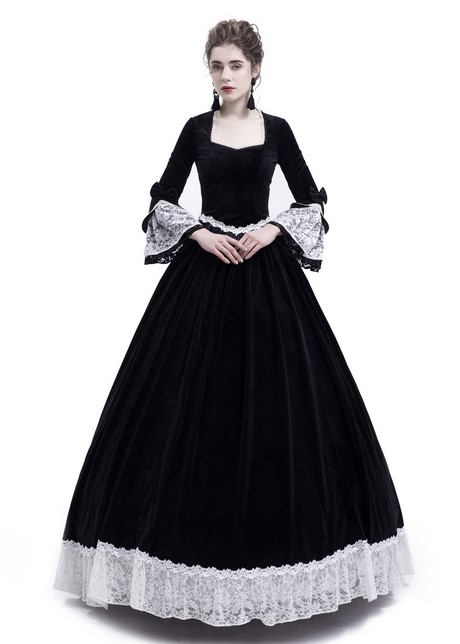 Zwarte victoriaanse jurk zwarte-victoriaanse-jurk-66_9