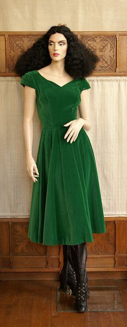 Groene velvet jurk groene-velvet-jurk-31_7