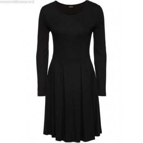 Lange mouwen jurk zwart lange-mouwen-jurk-zwart-19_12