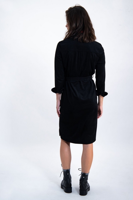 Jersey jurk zwart jersey-jurk-zwart-98_15