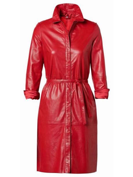 Leren jurk rood leren-jurk-rood-80