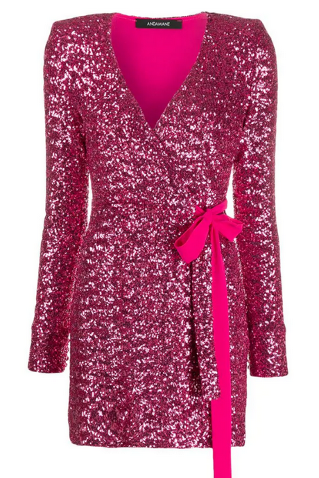 Pailletten jurk roze pailletten-jurk-roze-44