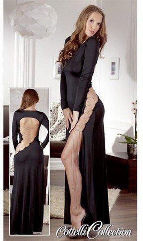 Strakke lange jurk met split strakke-lange-jurk-met-split-52_4