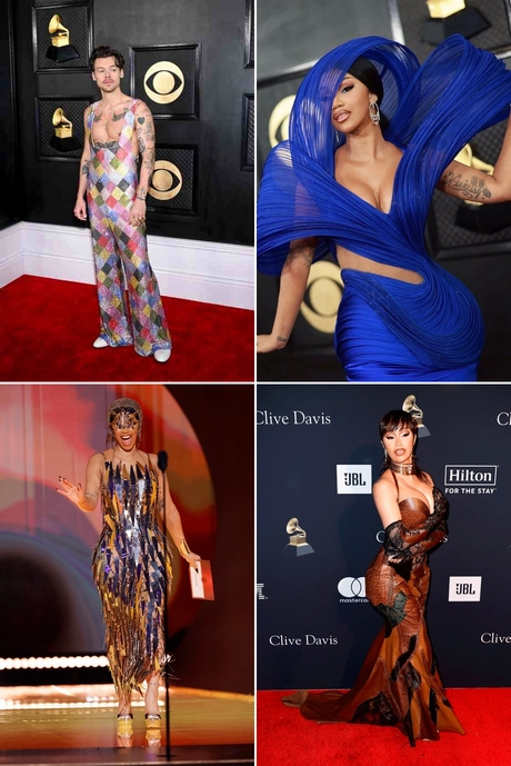 Cardi B outfit Grammy ' s 2023