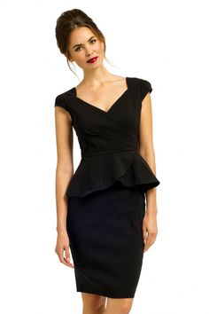 Zwarte peplum jurk zwarte-peplum-jurk-56_4