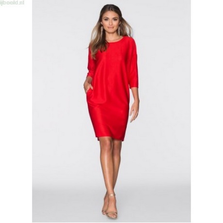 Dames jurk rood dames-jurk-rood-69_18