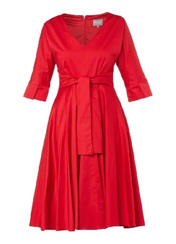 Rode jurk korte mouw rode-jurk-korte-mouw-49_5