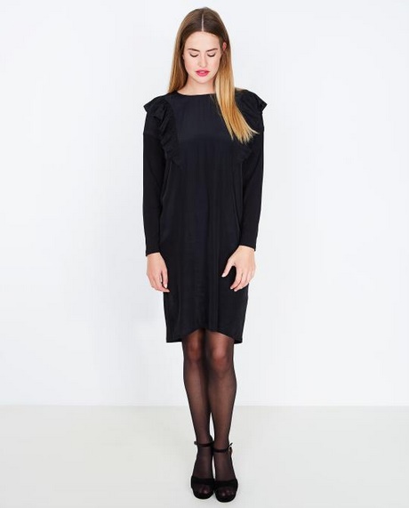 Zwarte lange blouse jurk zwarte-lange-blouse-jurk-74_19