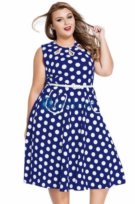 Blauw wit stippen jurk blauw-wit-stippen-jurk-82_9