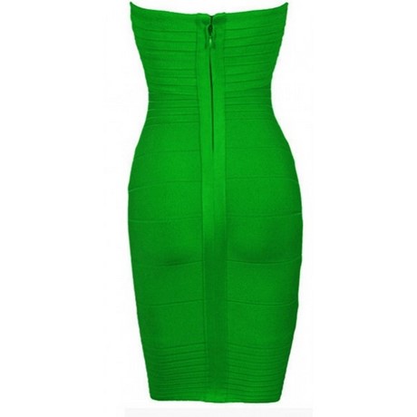 Groene strapless jurk groene-strapless-jurk-76