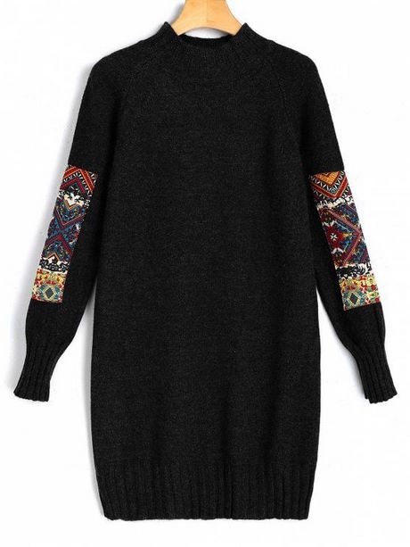 Lange mouw trui jurken lange-mouw-trui-jurken-97