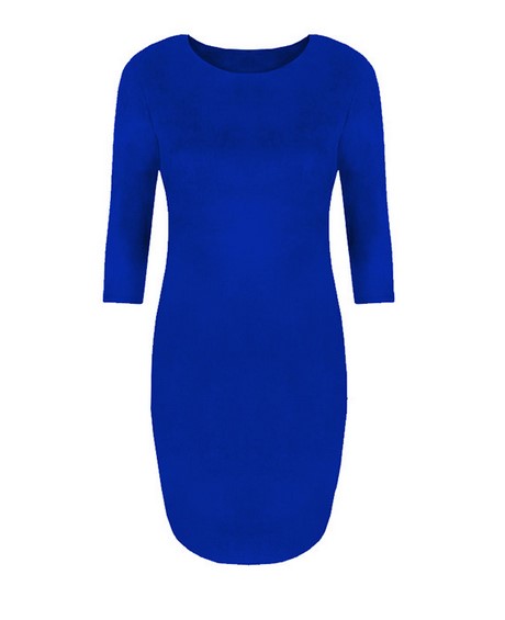 Suede jurk kobaltblauw suede-jurk-kobaltblauw-77_2