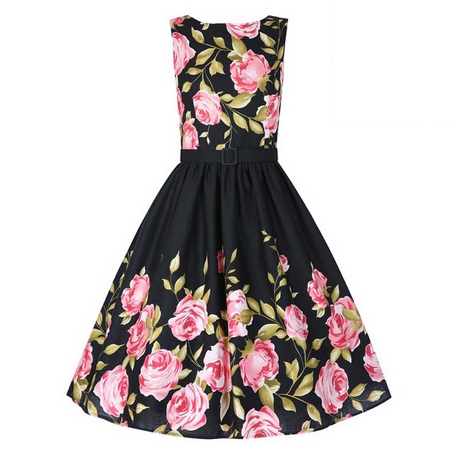 Zwart met roze jurk zwart-met-roze-jurk-54_15