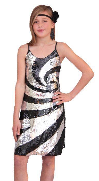 Zwart zilver jurk zwart-zilver-jurk-46_6