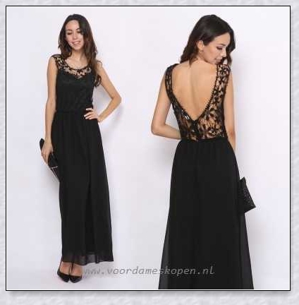 Zwarte jurk met lage rug zwarte-jurk-met-lage-rug-39_3