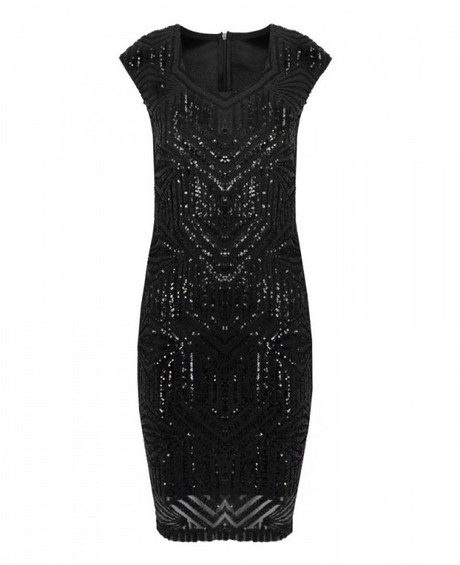 Zwarte jurk met pailletten zwarte-jurk-met-pailletten-78_11