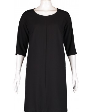 Zwarte lange jurk met kanten mouwen zwarte-lange-jurk-met-kanten-mouwen-45_16